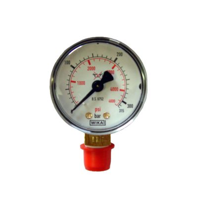 300 bar bottom gauge