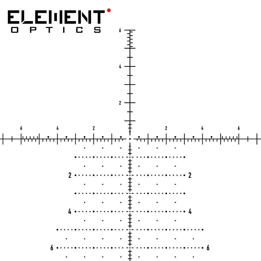 Element Optics Helix FFP 6-24 x 50 APR-2D MRAD Scope - Image 2