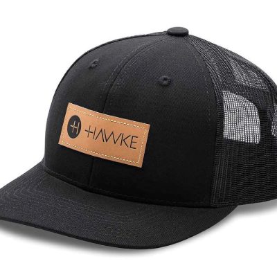 Hawke Black Snapback mesh
