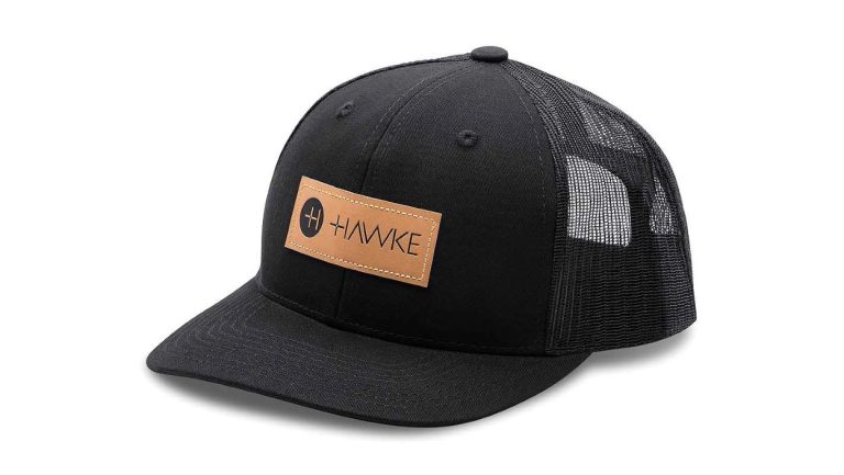 Hawke Black Snapback mesh