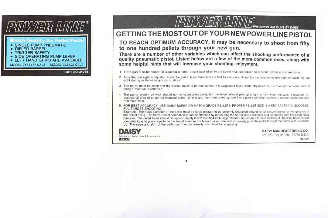 Daisy Power Line Model 227 Pre Owned - Image 31