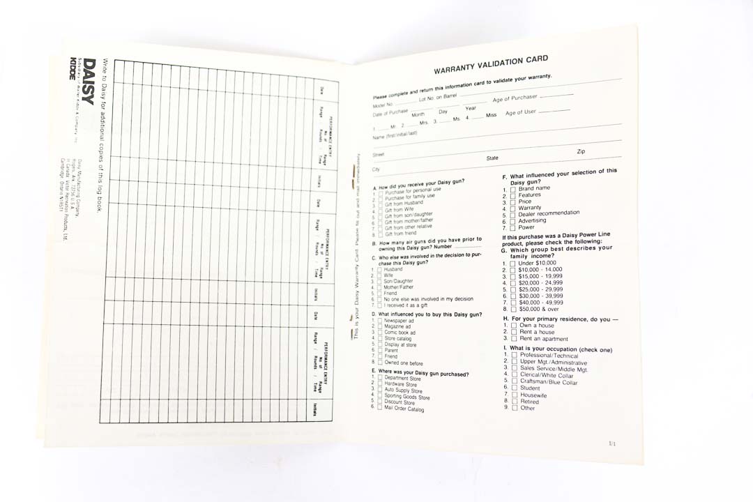 Daisy Power Line Model 227 Pre Owned - Image 24