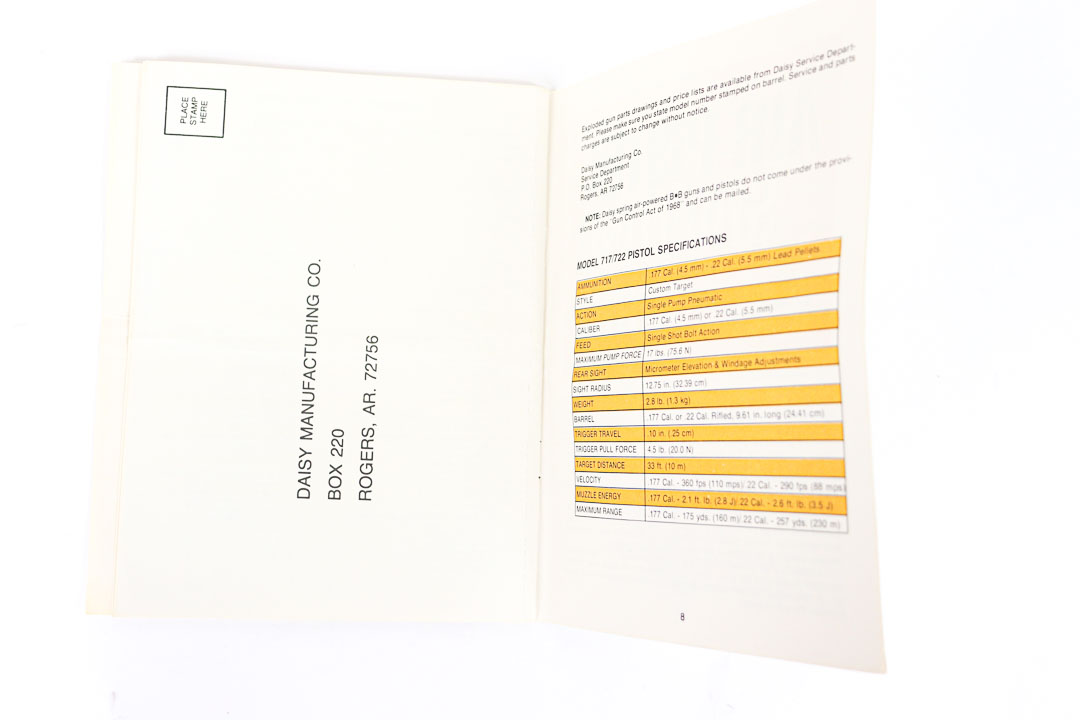 Daisy Power Line Model 227 Pre Owned - Image 25