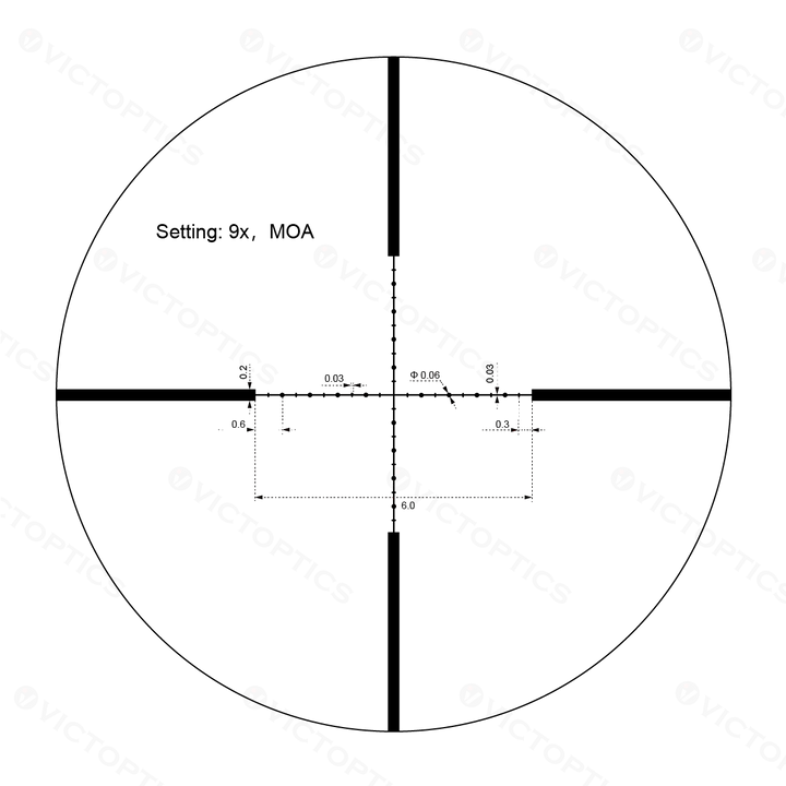 Vector VictOptics C3 Ultra Compact 3-9x32 SFP (OPSL28) - Image 5