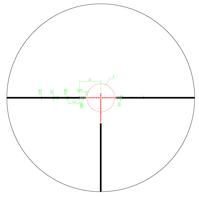 Wulf Defender 4.8-26 x 56 FFP Illuminated 0.1MRAD Rifle Scope - DISCONTINUED - Image 12