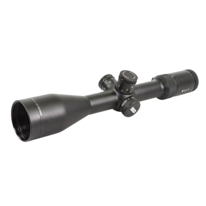 WULF Hurricane Lite 4.5-18 x 50 SFP Non Illuminated Half Mildot Rifle Scope