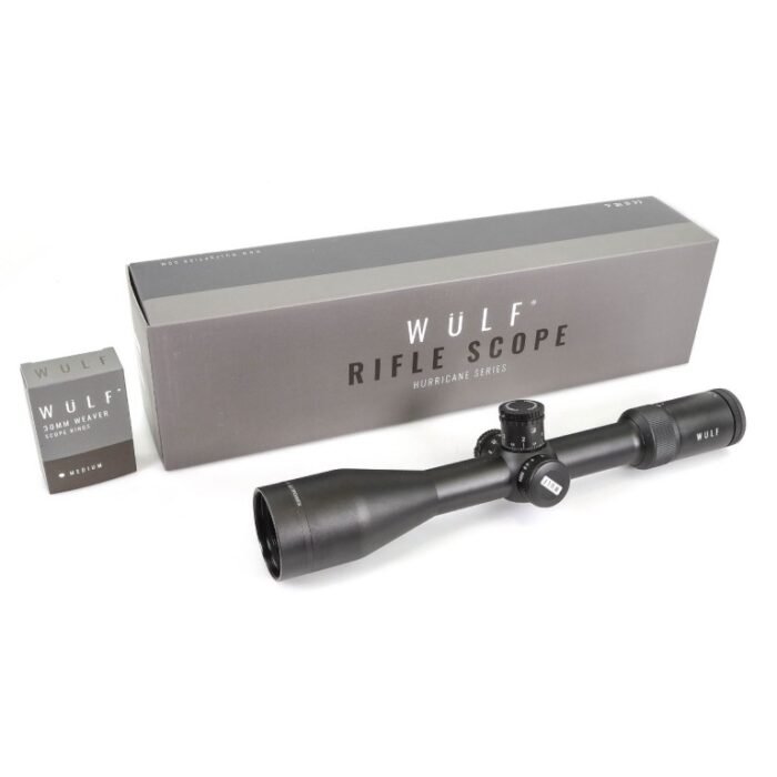 WULF Hurricane Lite 4.5-18 x 50 SFP Non Illuminated Half Mildot Rifle Scope - Image 9