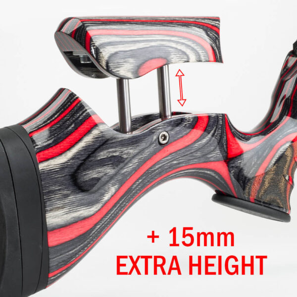 PRS Red Wolf Cheekpiece Height Risers