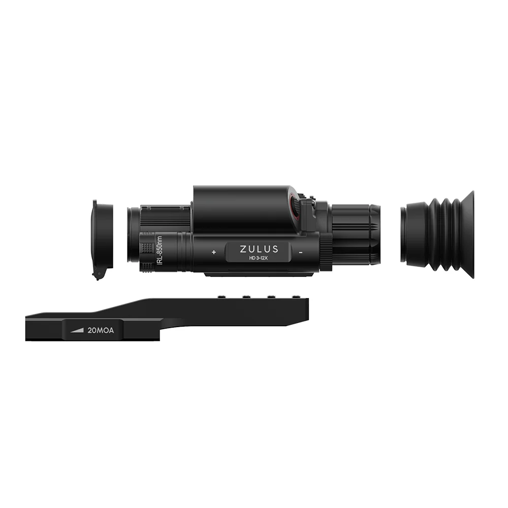 DNT Optics Zulus HD 3-12X LRF Digital Night Vision Scope - Image 4
