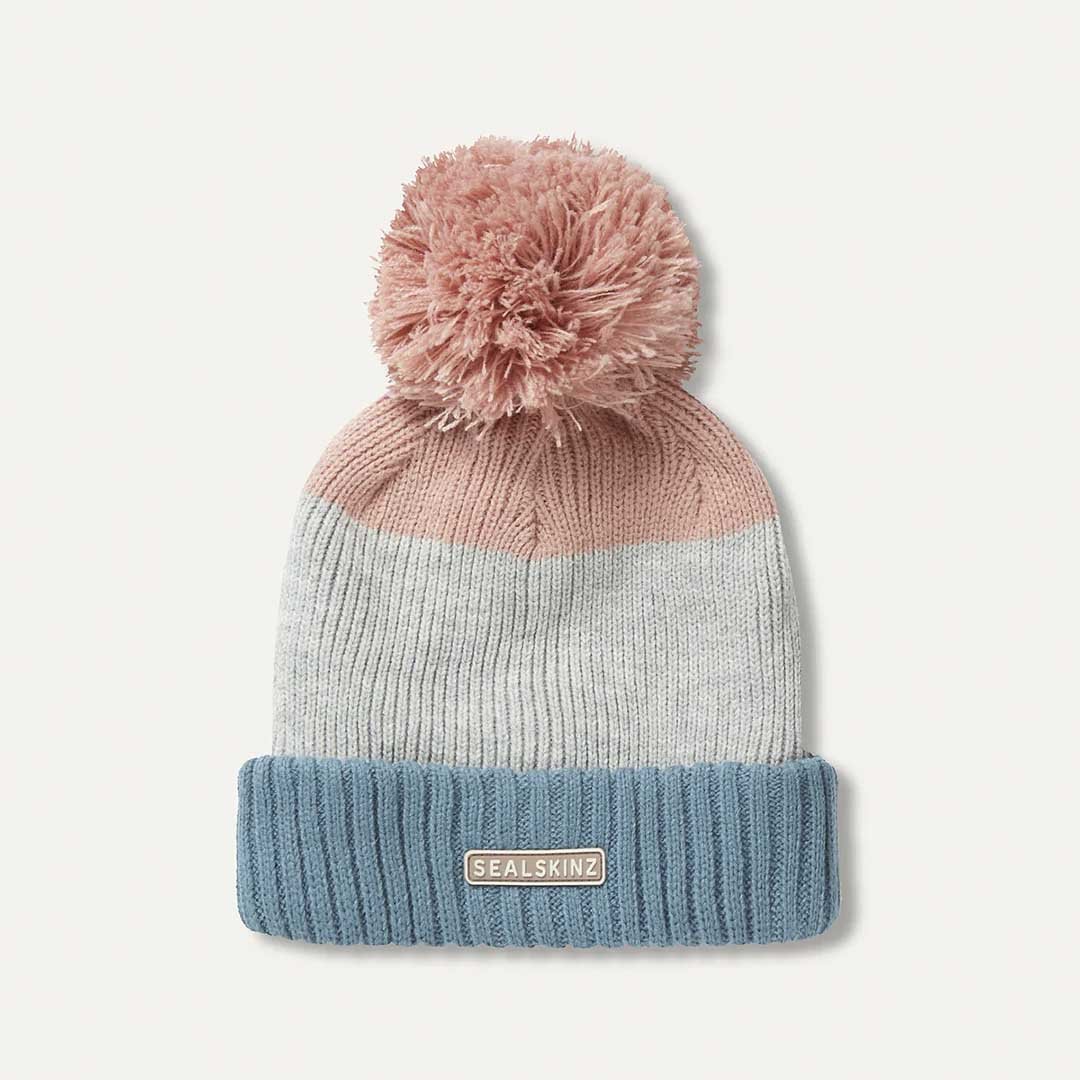 Sealskinz Flitcham Waterproof Fleece Lined Cold Weather Bobble Hat - Image 4