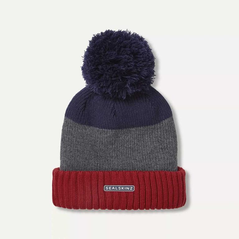 Sealskinz Flitcham Waterproof Fleece Lined Cold Weather Bobble Hat