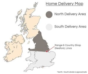 Range & Country Home Delivery Map