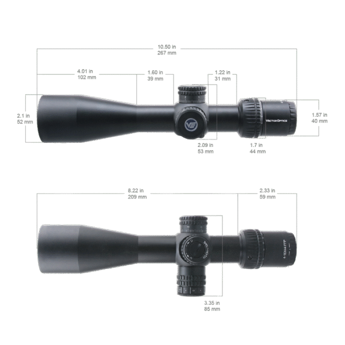 Vector Veyron 4-16x44 FFP