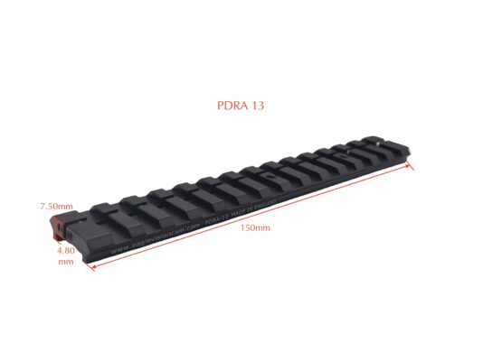 Eagle Vision 150mm 11mm/13mm Dovetail to Picatinny Rail Adapter - Image 7