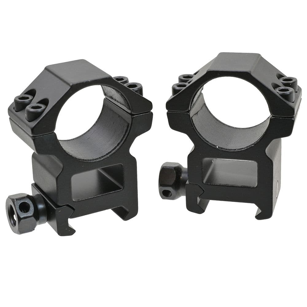 2 PIECE 30MM HIGH WEAVER MOUNTS