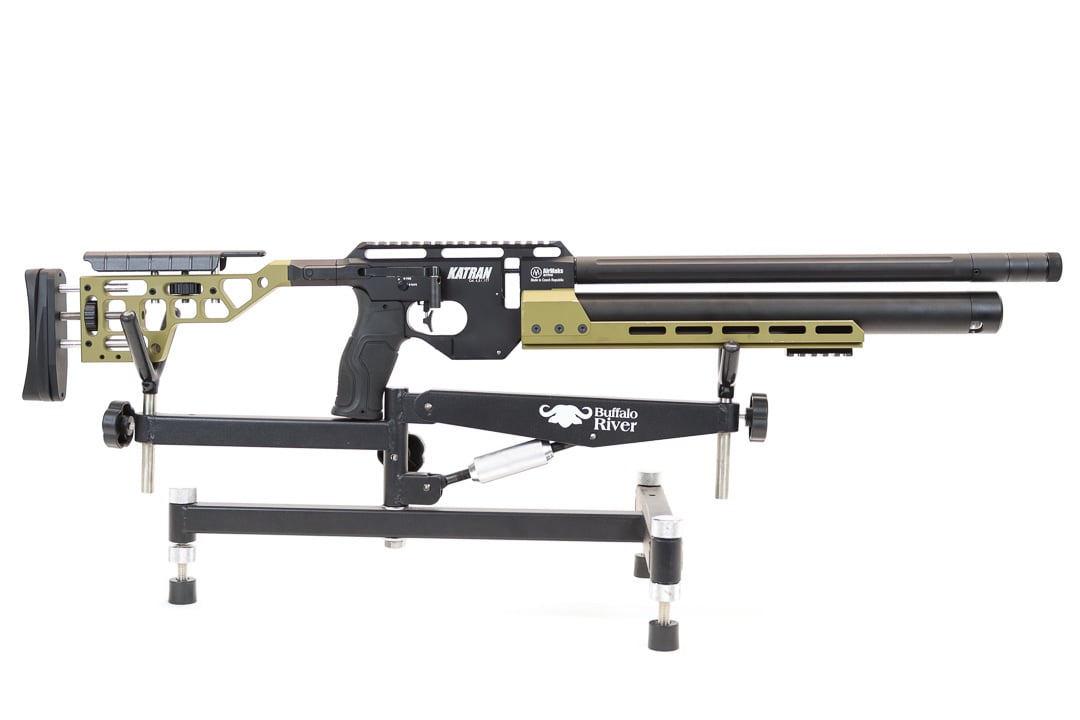 AirMaks Katran Pro Olive Cerakote  .177 Pre Owned - Image 2