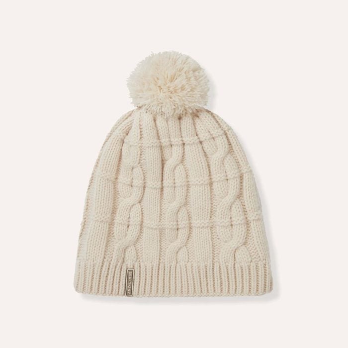 Sealskinz Hemsby Cable Knit Bobble Knit Hat - Image 2