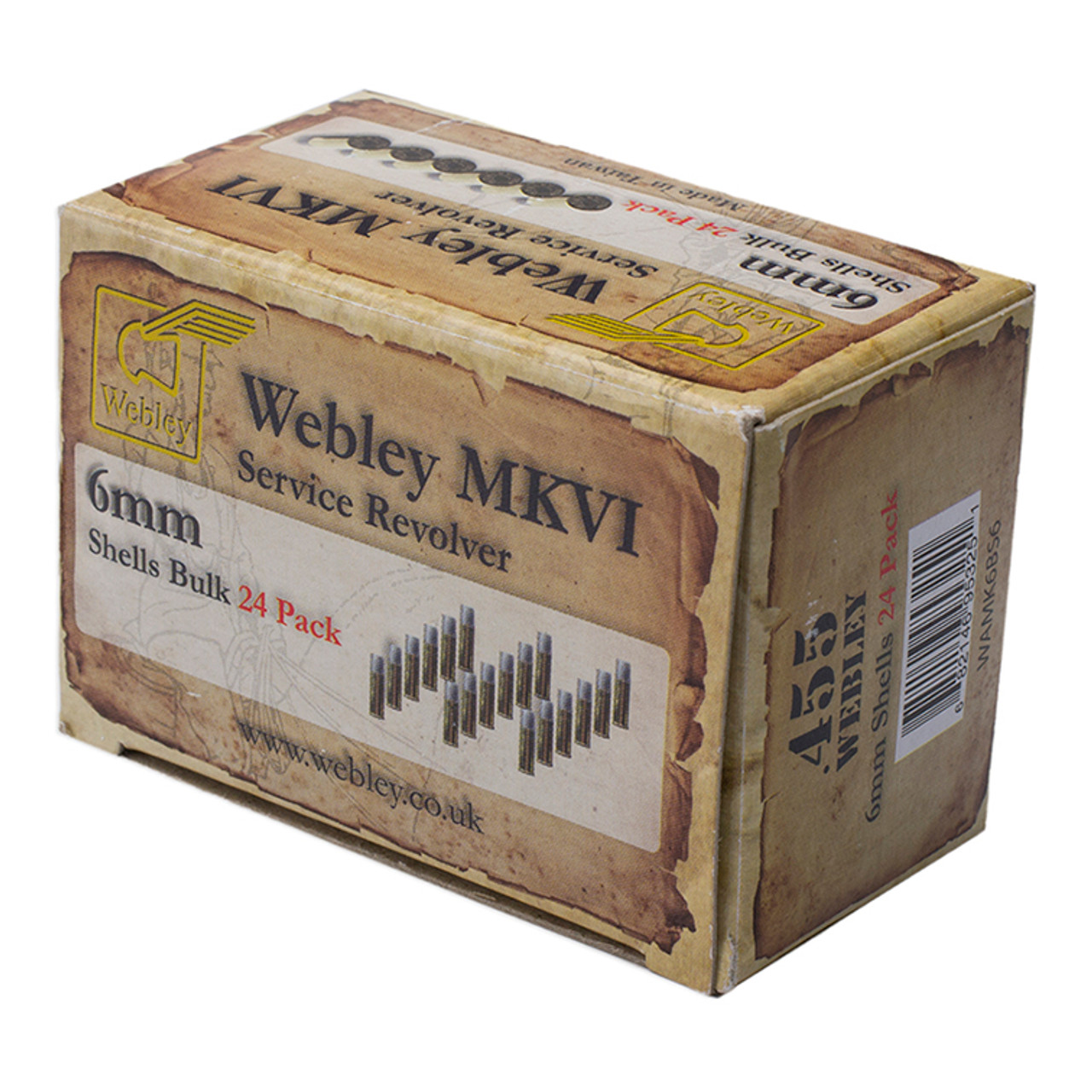 Webley MK6 Replacement Shells - 24 Pack