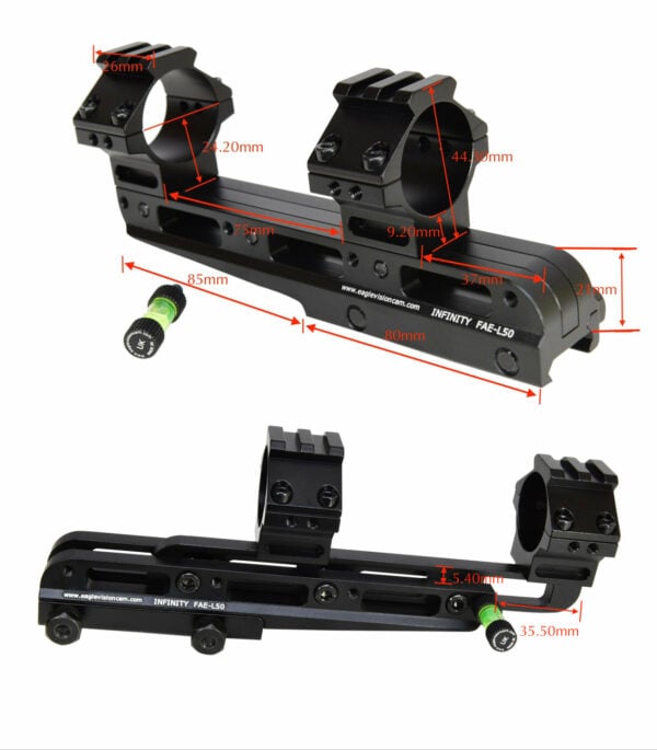 Eagle Vision Infinity Forward Elevation Adjustable Scope Mount - FAE-L50 - Image 6