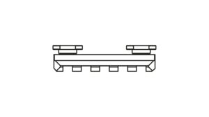 Airmaks M-Lok to Picatinny Rail