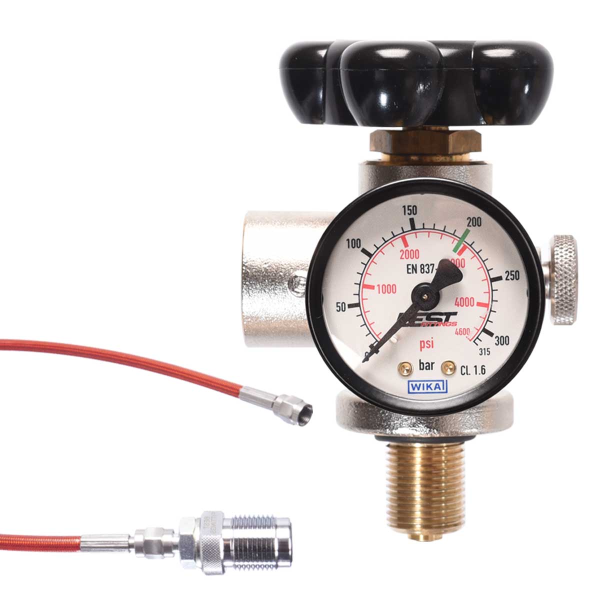 Best Fittings 1/8" NPT Taper Back Entry Gauge - Image 2