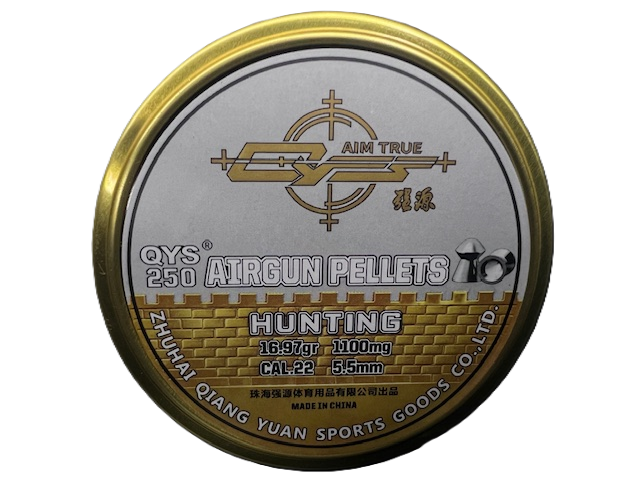 QYS Domed .22 Pellets