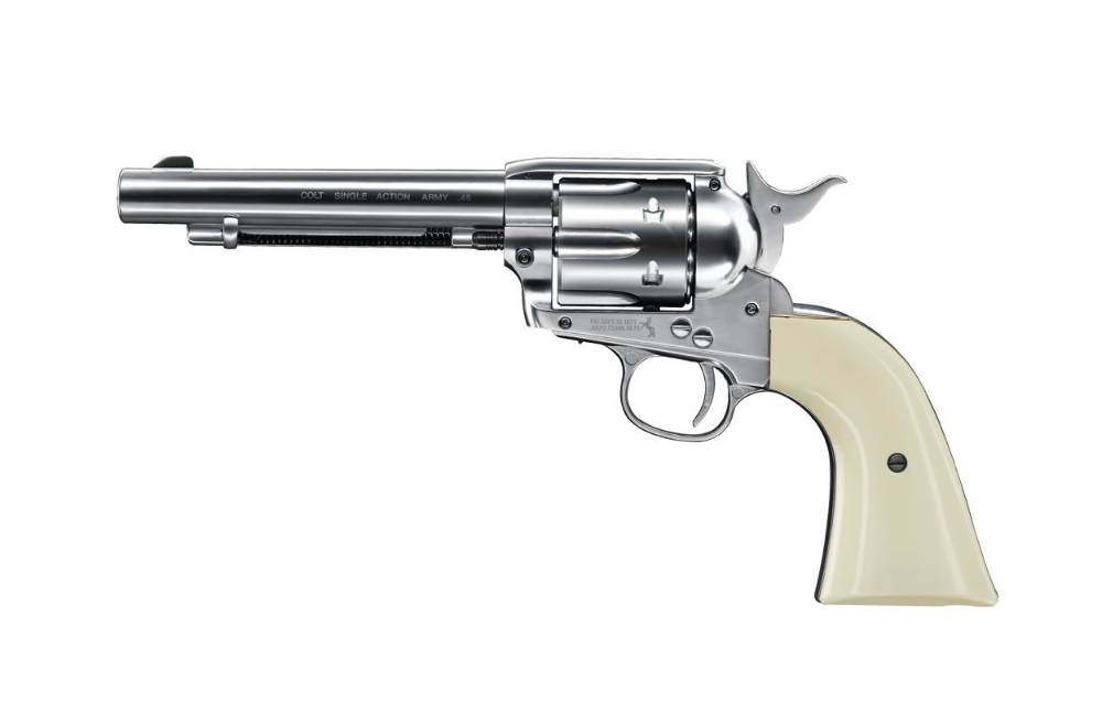 Colt Peacemaker Nickel BB Pistol