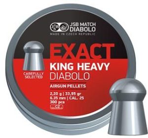 JSB Exact King Heavy  Pellets .25